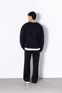 WAGGMI FORM Sweatshirt erkek sweatshirt, manken üzerinde