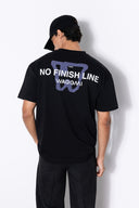 WAGGMI STILL Black T-shirt erkek tişört, manken üzerinde