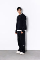 WAGGMI FORM Sweatshirt erkek sweatshirt, manken üzerinde