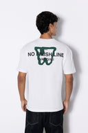 WAGGMI STILL White T-shirt erkek tişört, manken üzerinde