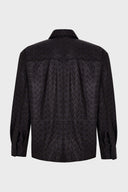 WAGGMI OBSIDIAN Leather Shirt erkek deri gömlek, ürün görseli