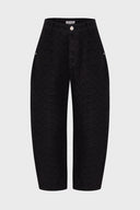 WAGGMI TRACE Printed Denim Pants kadın denim pantolon, ürün görseli