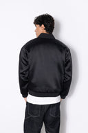 WAGGMI NOIR Bomber erkek bomber ceket, manken üzerinde