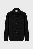 WAGGMI TRACE Printed Denim Shirt kadın denim gömlek, ürün görseli