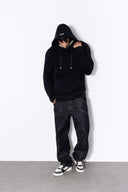 WAGGMI ARC Hoodie erkek kapüşonlu sweatshirt, manken üzerinde